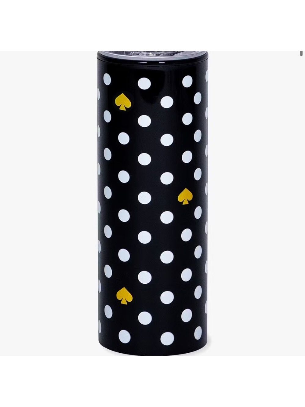 Kate spade polka dot travel mug Tumbler Polka Dot Blk Nwot